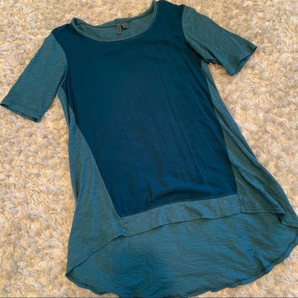 Anthropologie | Left of Center Green Tunic